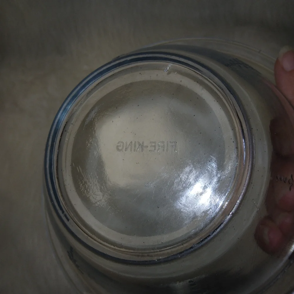 VINTAGE Fire King Mixing Bowl